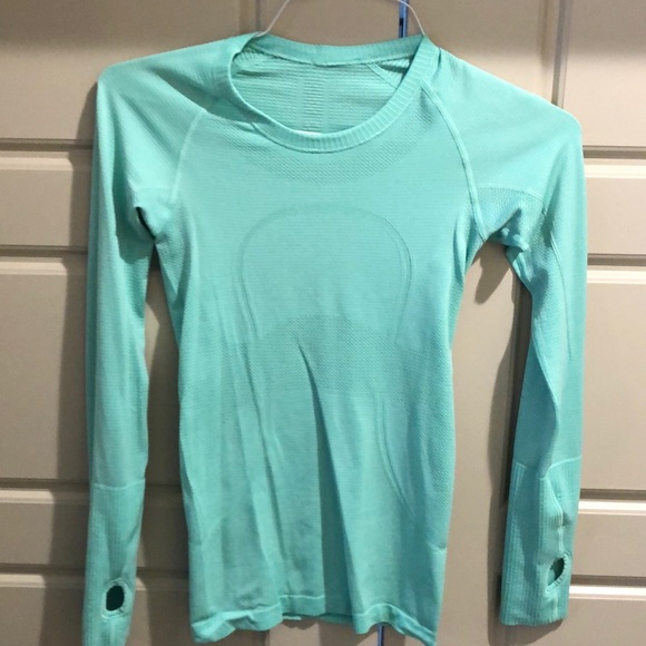 lululemon athletica Other - Swiftly tech long sleeve in Teel, size 2